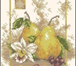 Pears with Orchid Pears with Orchid