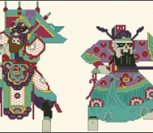 Chinese Papercuts Warriors Chinese Papercuts Warriors