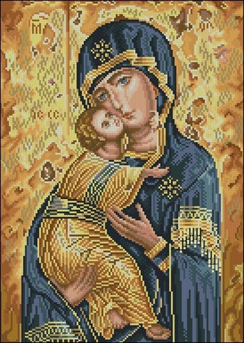 Icono Theotokos Vladimir