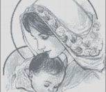 Мадонна c младенцем (в серых тонах) Мадонна c младенцем (в серых тонах)