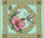 Hummingbird and Bamboo Hummingbird and Bamboo