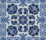 Pillow 30 Blue China Pillow 30 Blue China