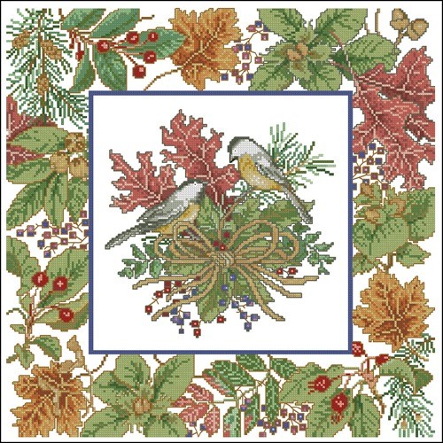 Autumn Chickadees