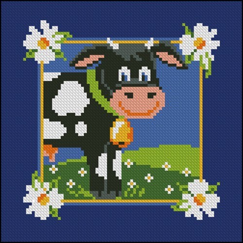 Подушка "Веселая коровка"