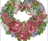 Roses And Lilac Wreath Roses And Lilac Wreath