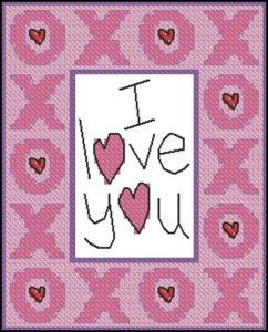 Рамочка "I Love You" Рамочка "I Love You"