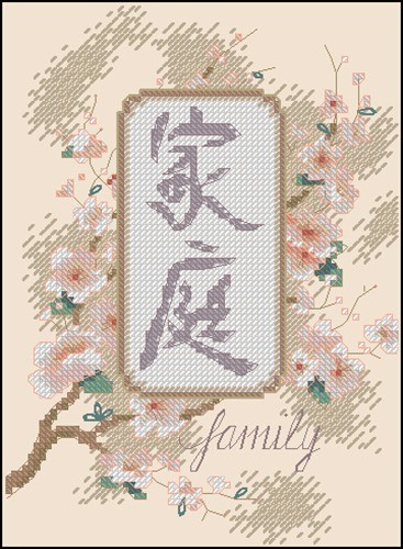 Иероглиф "Family"