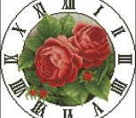 Часы "Две красные розы" Часы "Две красные розы"
