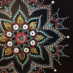 Техника точечной росписи