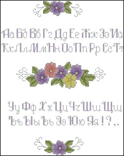 Tender Floral Alphabet