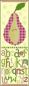ABC Pink Plaid Pear Pink Plaid Pear