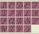 Monogram Elegance (Alphabet) Monogram Elegance (Alphabet)