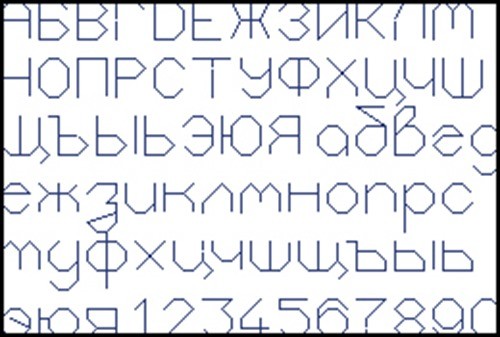 Simple Russian Alphabet