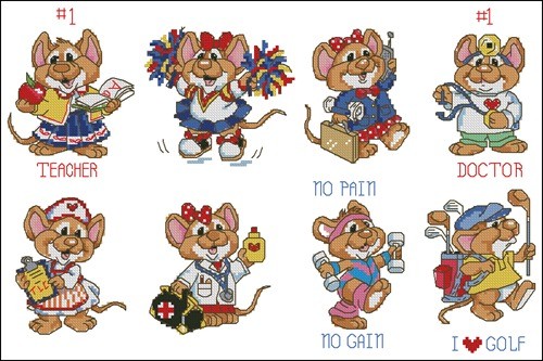Mice at Work and Play