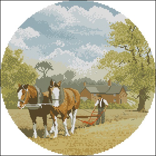 Plowing the Farmland