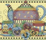 Teatime Pansies Teatime Pansies