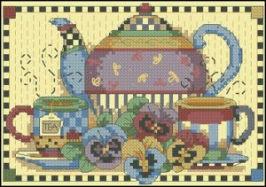 Teatime Pansies Teatime Pansies