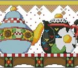 Teapot Table Runner Teapot Table Runner