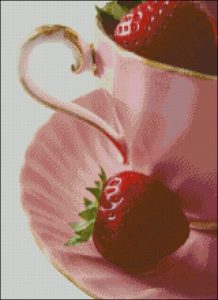 Клубника в чашке Клубника в чашке