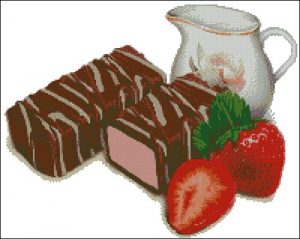 Клубничный десерт Клубничный десерт