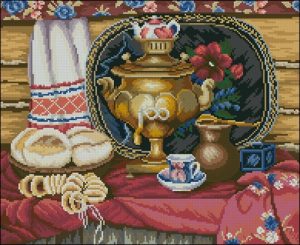 Натюрморт с самоваром