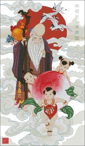 Chinese God of Longevity