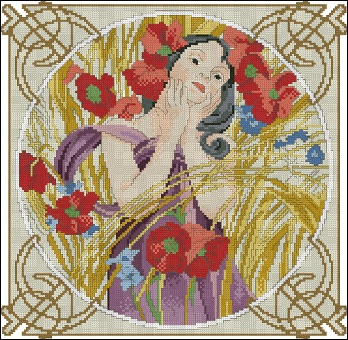Pillow August A.Mucha