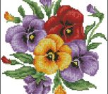 Pansy Pillow Pansy Pillow