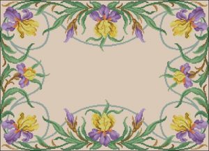 Iris Table Runner Iris Table Runner