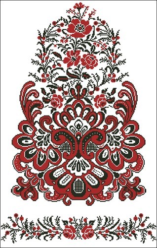 Рушник "Цветок жизни"