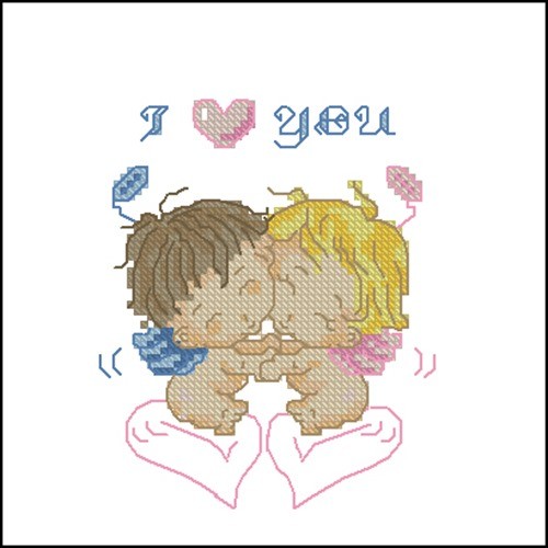 Ангелочки "I Love You"