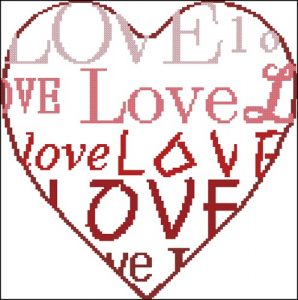 Подушка - Love red Подушка - Love red