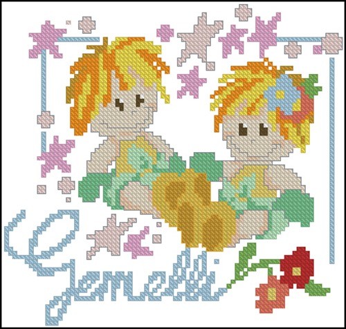 Kids Zodiak Gemelli