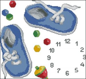 Reloj zapatillas