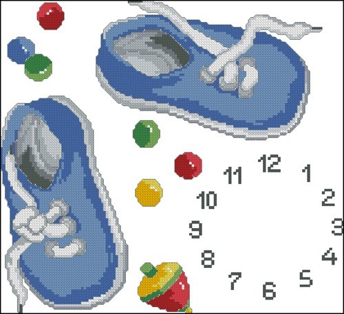 Reloj zapatillas