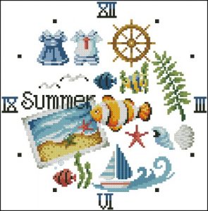 Summer Clock