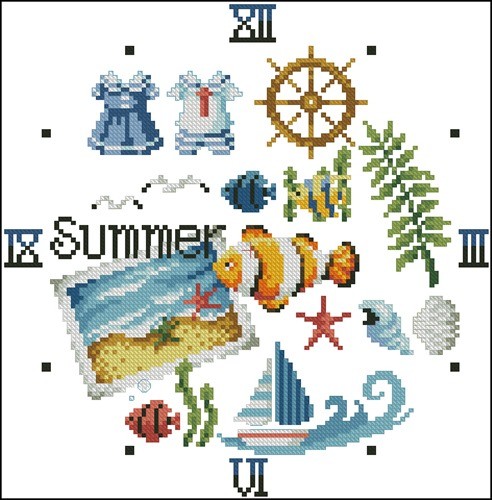 Summer Clock