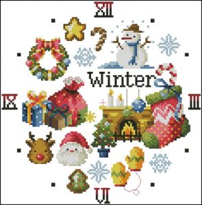 Winter Clock
