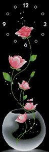 Triptich "Clock-Roses"