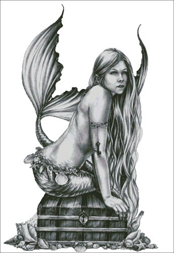 Mermaid on Treasure Chest