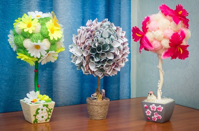 DIY topiary photo ideas