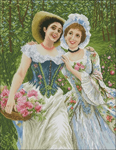 Girls in the Garden