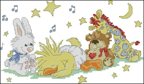 Sleeping Animal Friends