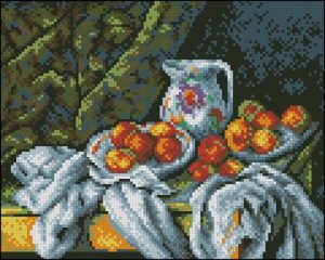 Still Life with Peaches