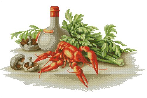 Натюрморт с раками