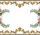 ВЫШИВКА-СКАТЕРТЬ С РОЗАМИ ВЫШИВКА-СКАТЕРТЬ С РОЗАМИ