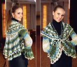 Накидка «ЖАР-ПТИЦА» вязаная крючком Накидка «ЖАР-ПТИЦА» вязаная крючком_5f96b6e9b1e33.jpeg