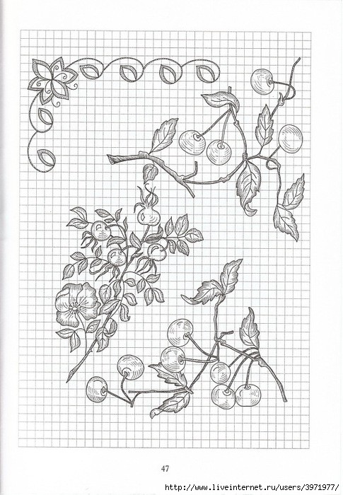 Poppies and Grapevine Motifs - image 100