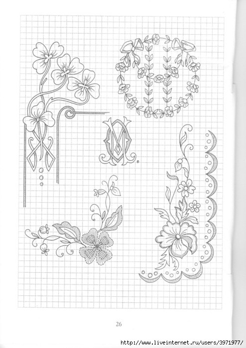 Poppies and Grapevine Motifs - image 106