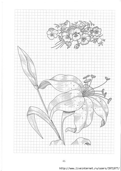 Poppies and Grapevine Motifs - image 107